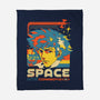 Space Cowboys Live On Mars-None-Fleece-Blanket-ilustrata