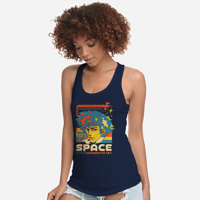 Space Cowboys Live On Mars-Womens-Racerback-Tank-ilustrata