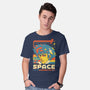 Space Cowboys Live On Mars-Mens-Basic-Tee-ilustrata