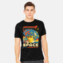 Space Cowboys Live On Mars-Mens-Heavyweight-Tee-ilustrata