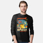 Space Cowboys Live On Mars-Mens-Long Sleeved-Tee-ilustrata