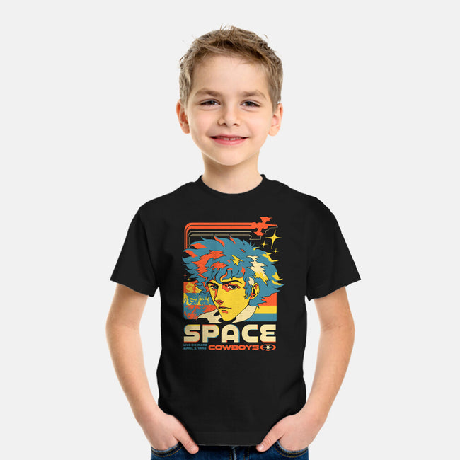 Space Cowboys Live On Mars-Youth-Basic-Tee-ilustrata