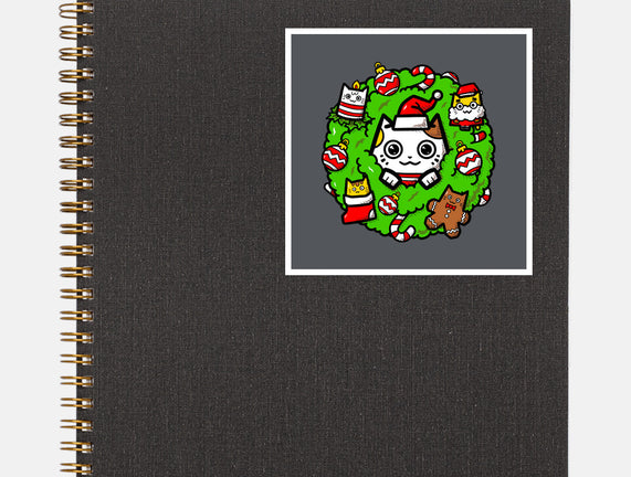 Catmas Holiday Wreath