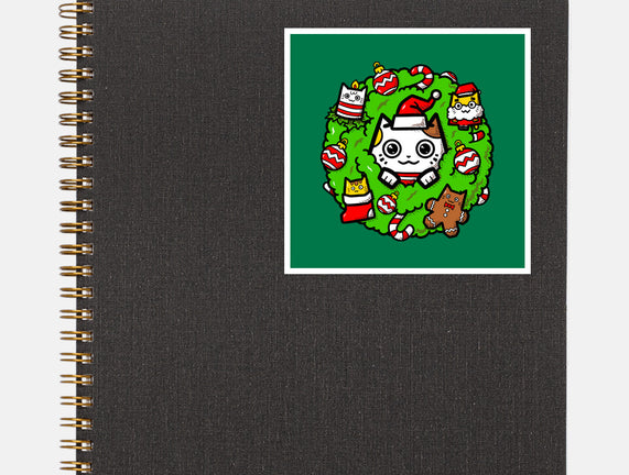 Catmas Holiday Wreath