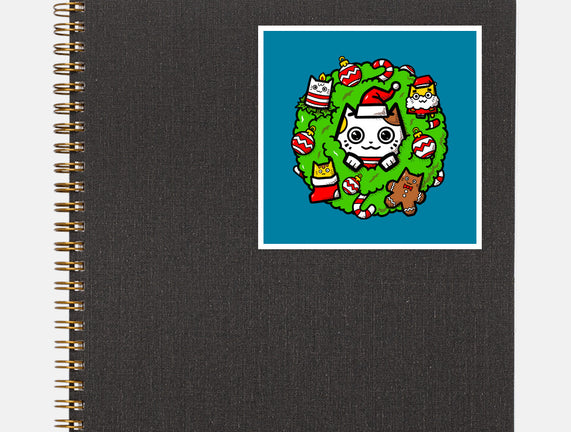 Catmas Holiday Wreath