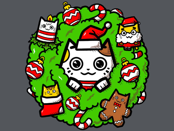 Catmas Holiday Wreath