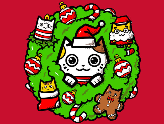 Catmas Holiday Wreath