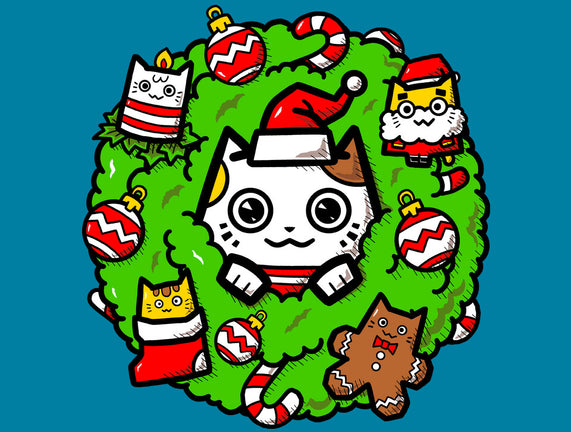 Catmas Holiday Wreath
