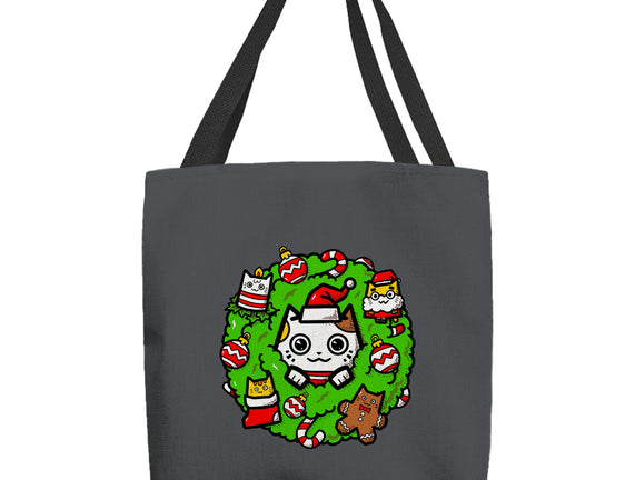 Catmas Holiday Wreath