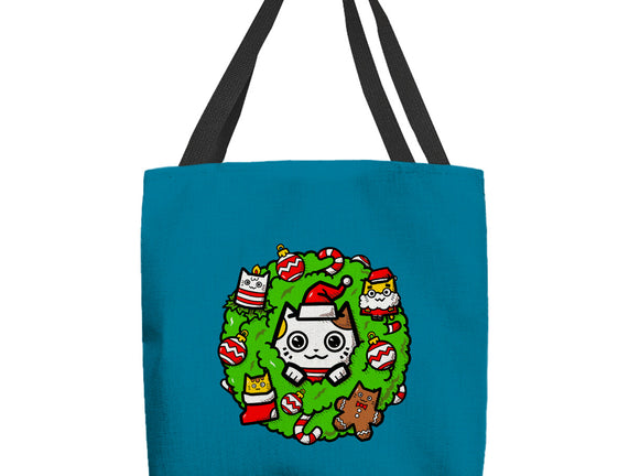 Catmas Holiday Wreath