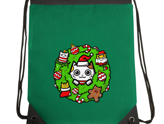 Catmas Holiday Wreath