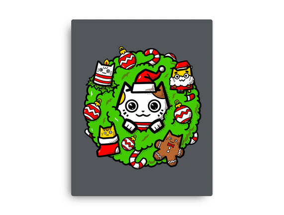 Catmas Holiday Wreath