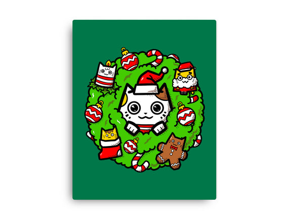 Catmas Holiday Wreath