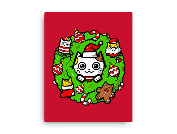 Catmas Holiday Wreath