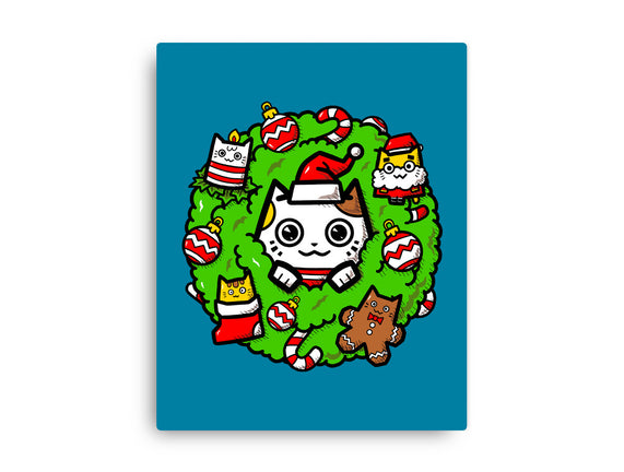Catmas Holiday Wreath