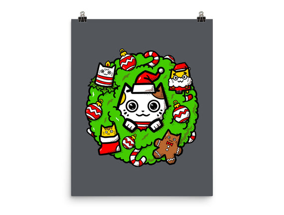 Catmas Holiday Wreath