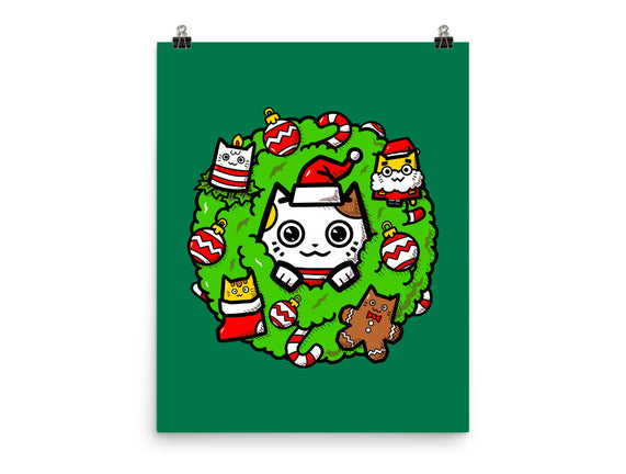 Catmas Holiday Wreath