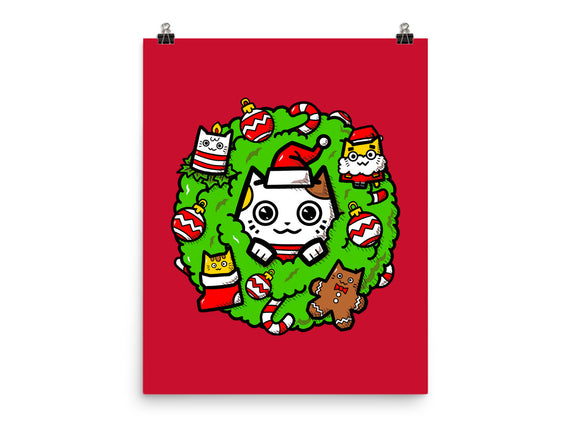 Catmas Holiday Wreath