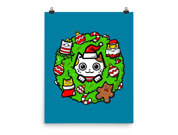 Catmas Holiday Wreath