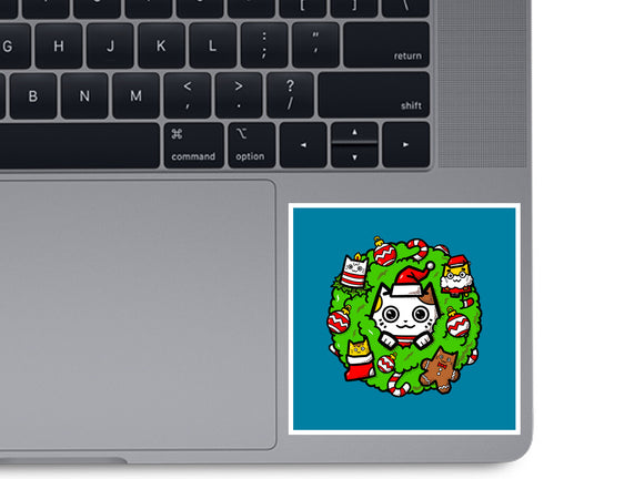 Catmas Holiday Wreath