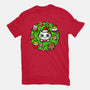 Catmas Holiday Wreath-Mens-Basic-Tee-bloomgrace28