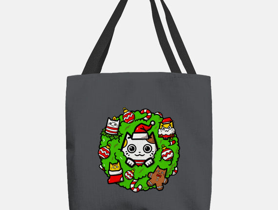 Catmas Holiday Wreath