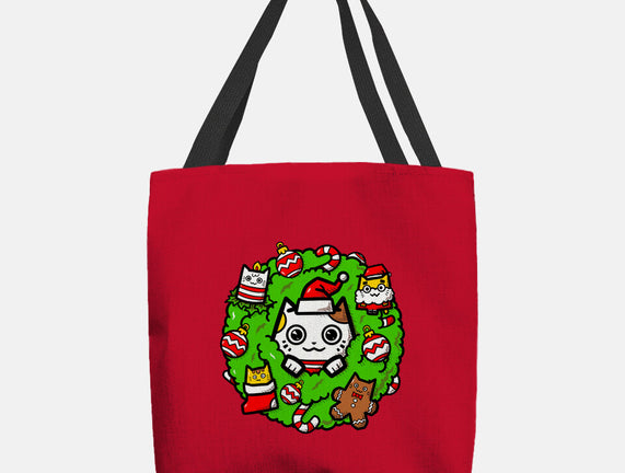 Catmas Holiday Wreath