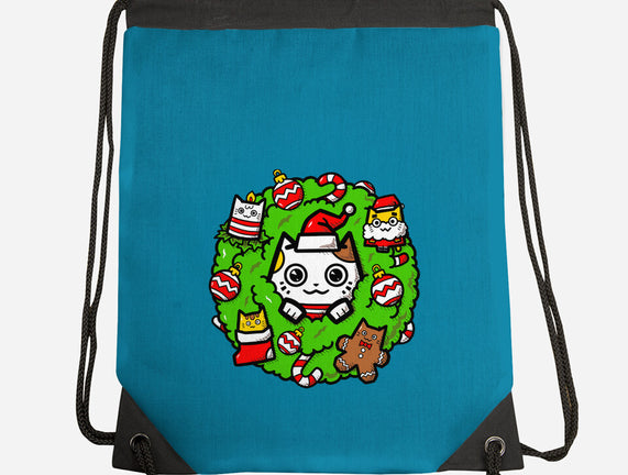 Catmas Holiday Wreath