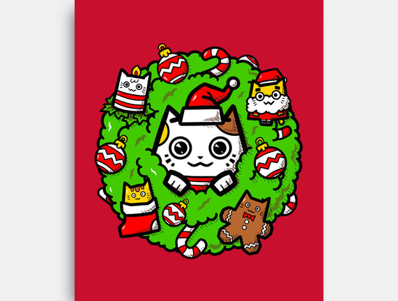 Catmas Holiday Wreath