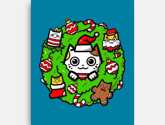 Catmas Holiday Wreath