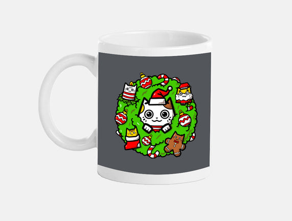 Catmas Holiday Wreath