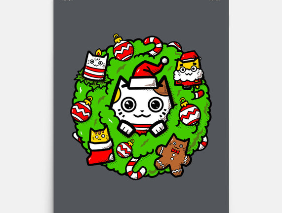 Catmas Holiday Wreath