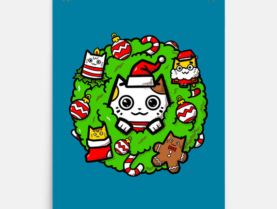 Catmas Holiday Wreath