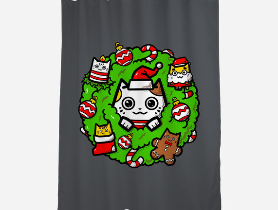 Catmas Holiday Wreath