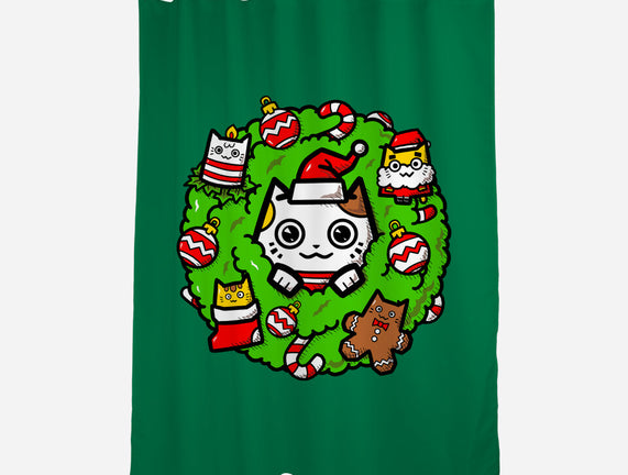 Catmas Holiday Wreath