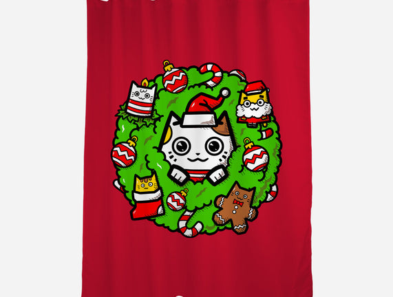 Catmas Holiday Wreath
