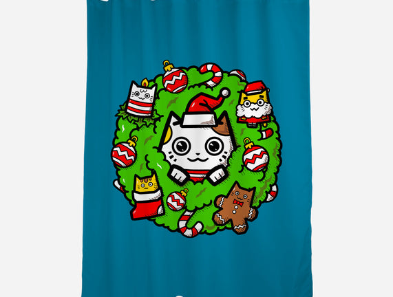 Catmas Holiday Wreath