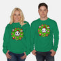 Catmas Holiday Wreath-Unisex-Crew Neck-Sweatshirt-bloomgrace28