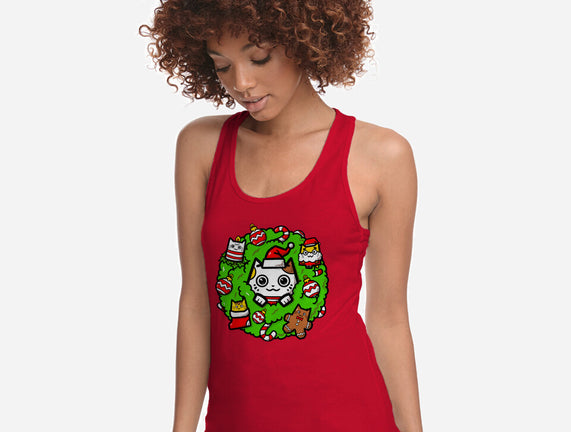 Catmas Holiday Wreath