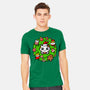 Catmas Holiday Wreath-Mens-Heavyweight-Tee-bloomgrace28