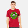Catmas Holiday Wreath-Mens-Heavyweight-Tee-bloomgrace28