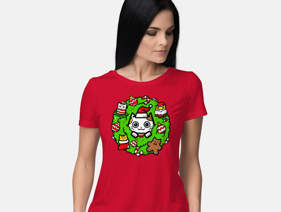 Catmas Holiday Wreath