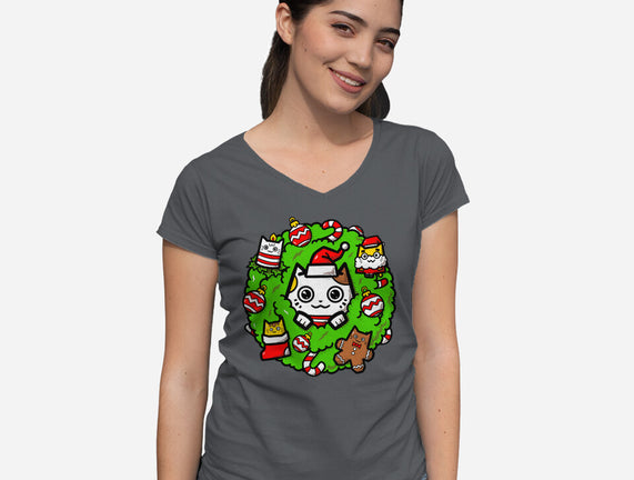 Catmas Holiday Wreath