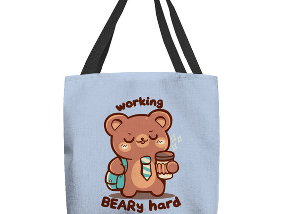 Working Beary Hard