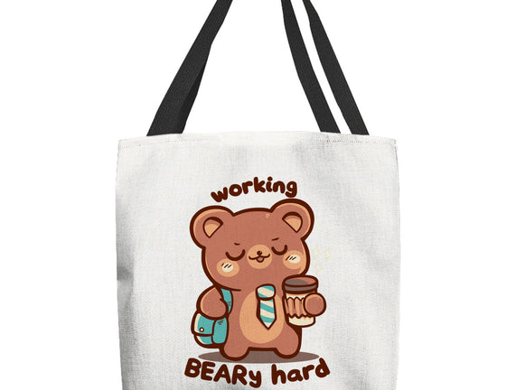 Working Beary Hard