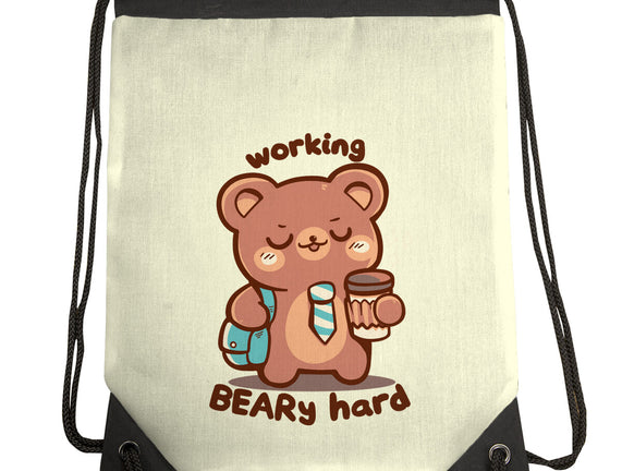Working Beary Hard