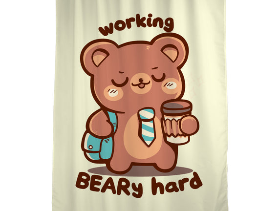 Working Beary Hard