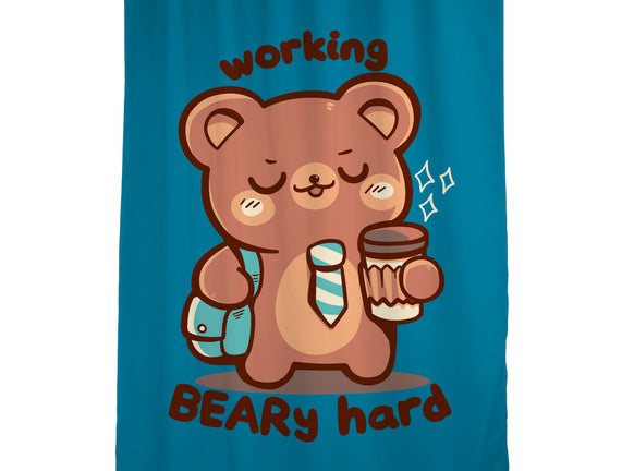 Working Beary Hard