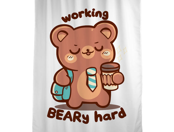 Working Beary Hard