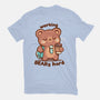 Working Beary Hard-Mens-Premium-Tee-TechraNova